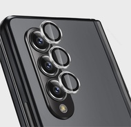 Ốp Lưng Kim Loại Bảo Vệ Camera Samsung Galaxy Z Fold 7/6/5/4 Kính Cường Lực Chống Xước Phụ Kiện Điện
