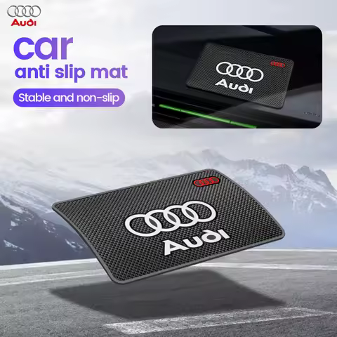 Car Style Non-slip Silicone Pad Dashboard Sticky Pad Mobile Phone Holder For Audi Sline A6 Q7 A7 A8 