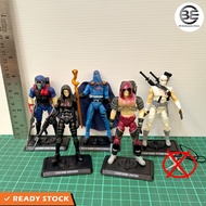 Used G.I. Joe GI JOE 3.75" 25th Anni Cobra Set 5-Pack Figures (Storm Shadow missing grappling hook)