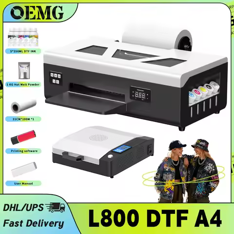 OEMG A4 L805 DTF Printer For Epson L805 Printer Machine for T-shirt Printing A4 Textile Printing Mac