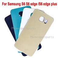 Back Housing For Samsung S6 / S6 Edge / S6 Edge Plus Battery Back Cover 3D Glass Door Housing Repair