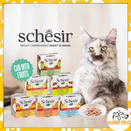 Schesir Cat Can Food with Fruits 75g