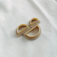Polymer Clay Cutter / Earrings Cutter [Semi Circle]