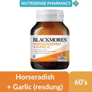 Blackmores Horseradish & Garlic Tablets 60's (new packing)