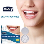 BUPY Adjustable Snap-on Denture Temporary Filling Braces Interdental Filling Orthodontic Denture Fak