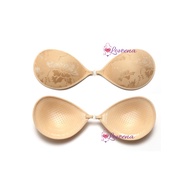 [ReadyStock] Loveena Lace Seamless Thick Push Up Invisible Bra Nubra B1002