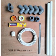 TERSEDIA SET PAKET Ganti Pompa Air Reparasi Pompa 125 & 200 Watt SHIMIZU SANYO