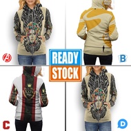 Bruno Mars Hoodie Jacket 24K Fullprint Hoodie Casual Zipper Fullprint Hoodie New Casual Unisex Zippe