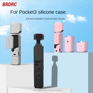Brdrc Suitable for DJI POCKET 3 Body Silicone Cover Gimbal Protective Cover Protective Cover Anti-du