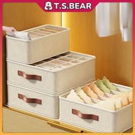 Multipurpose Foldable Closet Organizer Box Underwear Bra Panties Sock Lingerie Storage Box Wardrobe 
