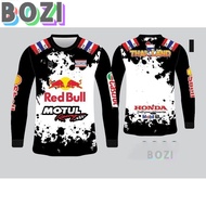 jersey t shirt baju thailand viral long sleeved redbull motul rider baju motor t shirt motor cycling