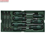 Sata 09913A 9-piece screwdriver tray set