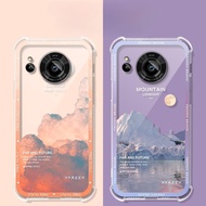 Sharp Sense7 Phone Case Sharp AQUOS Sense7 Beautiful Scenery Airbag SH-V48 Custom Protective Cover