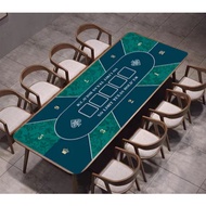 POKER CARPET 60x120cm 90x180cm Super durable professional felt rubber 2mm for 8~10 players