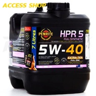 PENRITE HPR5 7 ลิตร น้ำมันเครื่องสังเคราะห์แท้ เพนไรท์ HPR 5 5W-40 มาตรฐาน API SP Fully Synthetic 10