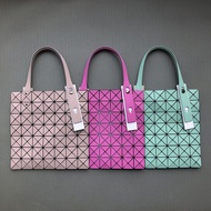 Issey Miyake Japanese Rhombus Armpit Handbag Folding Sequins Small Hollow Shopping Bag 7x 7 Seven Women