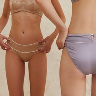 真絲彈力中腰內褲桑蠶絲舒適少女性感透氣三角褲女