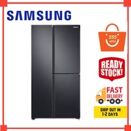 Samsung Side By Side Refrigerator 670L With Flexzone RS63R5591B4/ME I Peti sejuk🔥