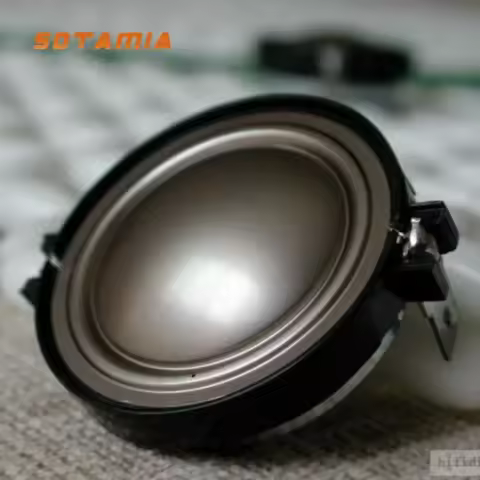 SOTAMIA 2Pcs 1 Inch Tweeter Mini Speakers 4 Ohm 30W Tweeter HIFI Treble Speaker Audio Music Home Lou