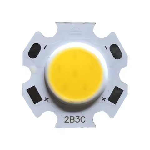 15pcs a lot 3W 5W 7W 10W LED Source Chip High Power LED COB Side 11mm Light Bulb Light Lamp Spotligh