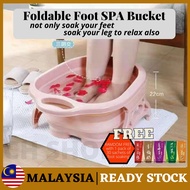 Foldable Foot Spa Bucket Foot Massage Foot Spa Massage Detox Foot Care 泡腳桶 Foot Soak Foot Bath 足浴盆