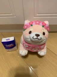 櫻花麻糬忠犬公仔 柴犬