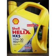 READY STOCK | Shell helix fuel economy full semi mineral 100%ori malaysia