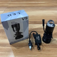MINI PROJECTOR LENS V9 RYD WAT SOCKET H4 RHD HII-LO