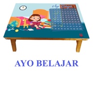 Children's Study Folding Table Character Let's Learn