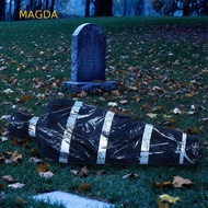 MAGDA Hanging Corpse, Inflatable Scary Dead Victim Props, Corpse Prop Black Fake Corpse Hanging Dead