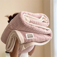 New design autumn-winter rabbit fur blanket, size 2mx2m3, weight 1.7 kg, soft, smooth, super warm fu