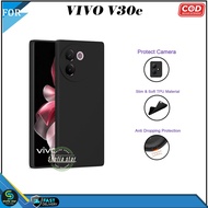 Vivo V30e V30 Softcase Slim Black Protect Casing