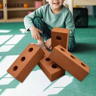 [JISADER] 4x Foam Building Blocks for Kids Stacking Toy for Indoor Or Outdoor Playing