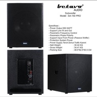 (Terbaik) Subwoofer Betavo 15 Inch Sw15Pro 15Pro