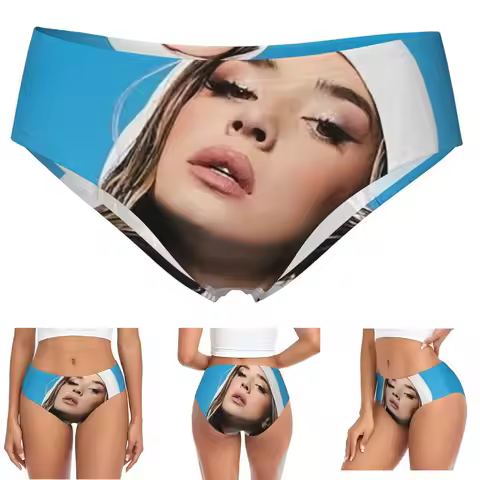 Custom Spanish Lola Indigo Panties Briefs Women's Comfort Briefs Underwear Breathable Female Underpa