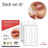 [AuraMio] 360pcs Mouth Blister Patch Cold Sore Lip Blister Patch Cold Sore Healing Hydrocolloid Lip 
