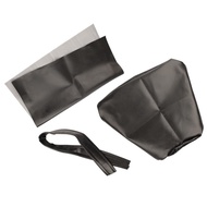 Black PU Leather Scooter Bike Motorcycle Seat Cover Cushion Waterproof  for KAWASAKI  ZR250 ZXR250 Z