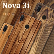 For Huawei Nova 3i Case fashion Wood grain soft phone Case For Huawei Nova3i Cover For Huawei Nova 3