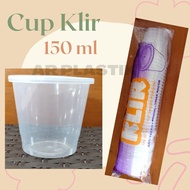 Clear Cup 150 ML Pudding Cup/ 150 ML Pudding Container/ 150 ML