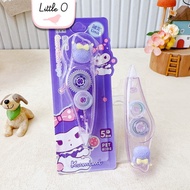 Sanrio Correction Pen Tape Tipe X Kertas Pita Label Roll Tipex Sekolah Tip Ex Kering