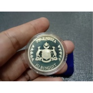 Bank Negara Malaysia Proof Coin I 50 Years of Central Banking 2005 I Coin 10 Ringgit Proof I Exclusive Collection