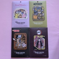 全新日版 Ensky Paper Theater theatre 立體手工拼圖立體卡 比卡超 Moomin 姆明 史力奇 柯南怪盜基德  鬼滅之刃 彌豆子