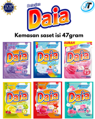 daia kemasan saset isi 47gram // daia 1000 // detergen bubuk daia