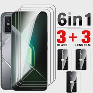 Tempered Glass for Infinix GT 30 Pro 6IN1 Protective Glass Case InfinixGT 30Pro GT30 Pro GT30Pro Cam