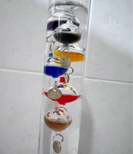 伽利略 溫度計 Galileo Thermometer 高約 30cm