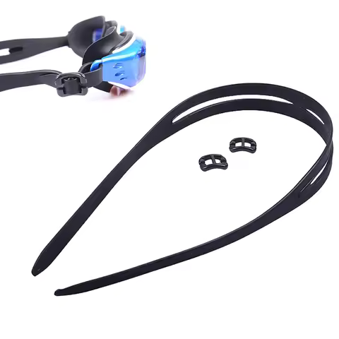 1 Set Universal Strap High Strap Goggles High Elastic Snorkeling Replacement Diving Goggles Silicone