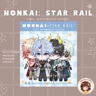 [Yumcharmstix] HONKAI: STAR RAIL Vinyl Sticker | Chibi HSR Waterproof Stickers | Sticker Pack