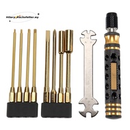 9 in 1 RC Tool Kit, RC Car Tool Kit RC Hex Driver Screwdriver Set for RC Car Hobby Tools