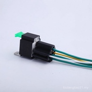 30A Car Relay 30A Flame Retardant Shell with Fuse Car Relay with Wire Socket Relay 7O2D