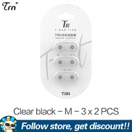 TRN T Ear-Tips ซิลิโคน Eartips Double Support Structure หูฟัง In Ear Tips 3คู่ (6ชิ้น) L M S ขนาดหูฟ